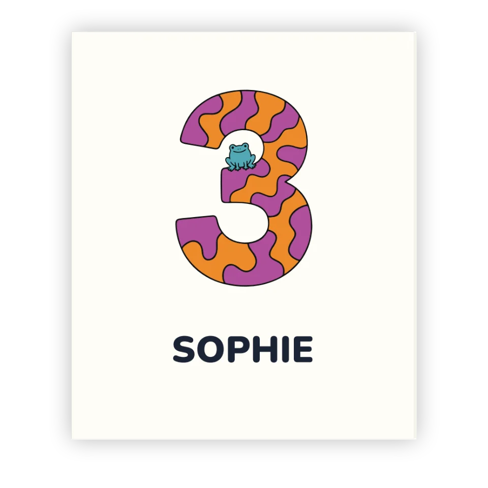 3 Year Old Birthday Book
