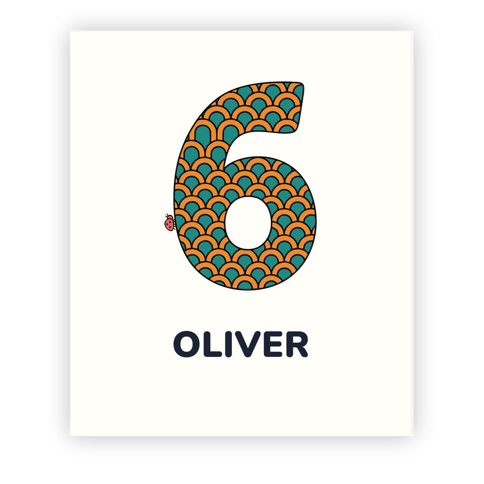 6 Year Old Birthday Book