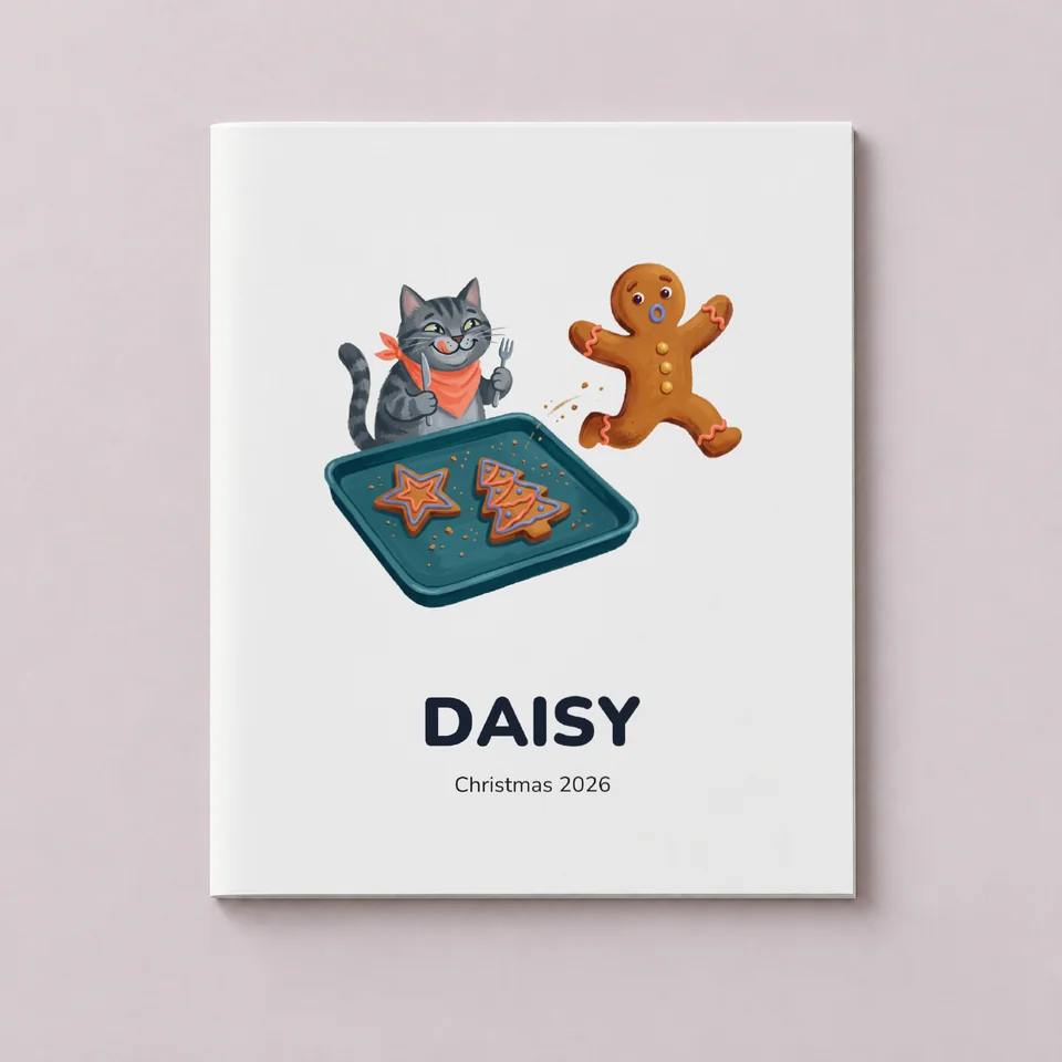 Gingerbread Getaway Colouring Book