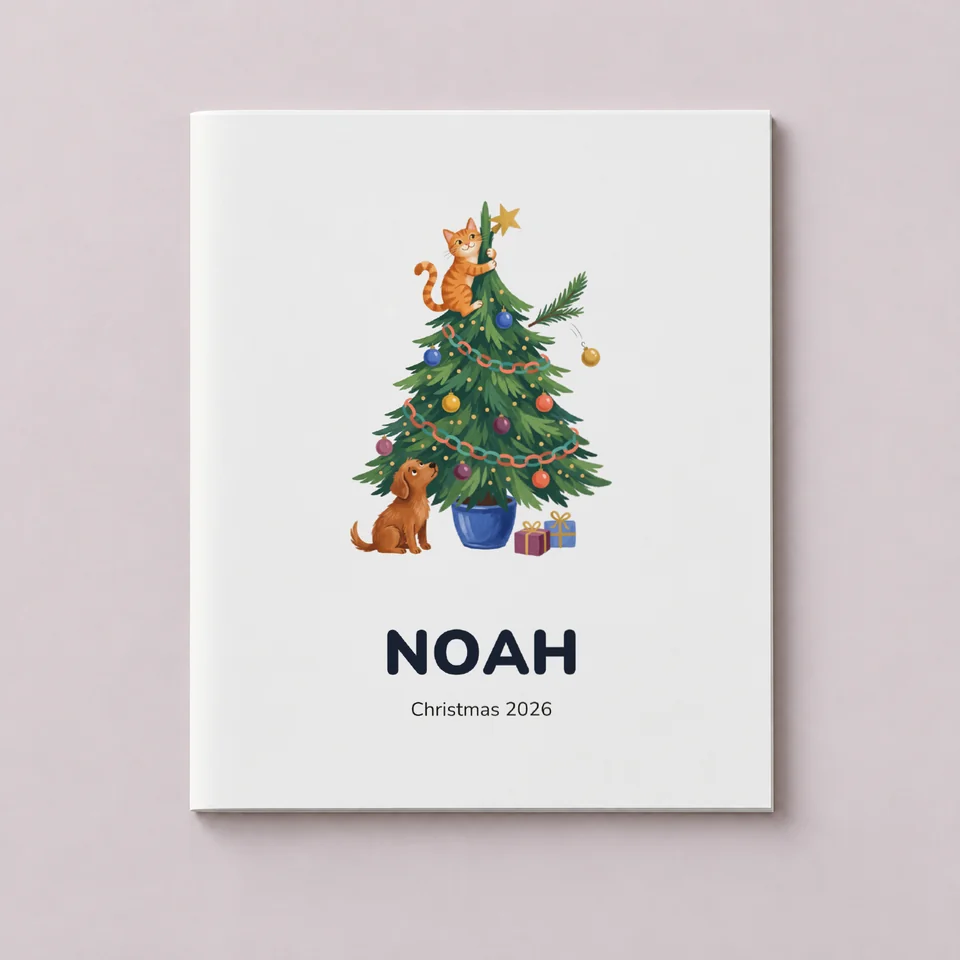 Up the Tree Colouring Book