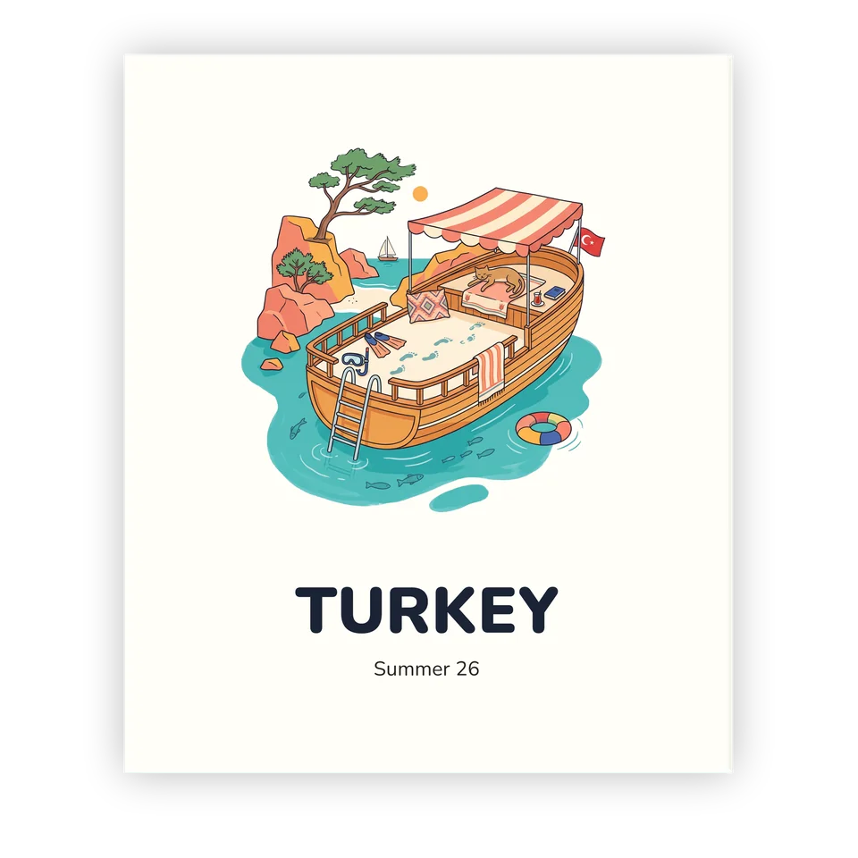 Turkey - Illustrated