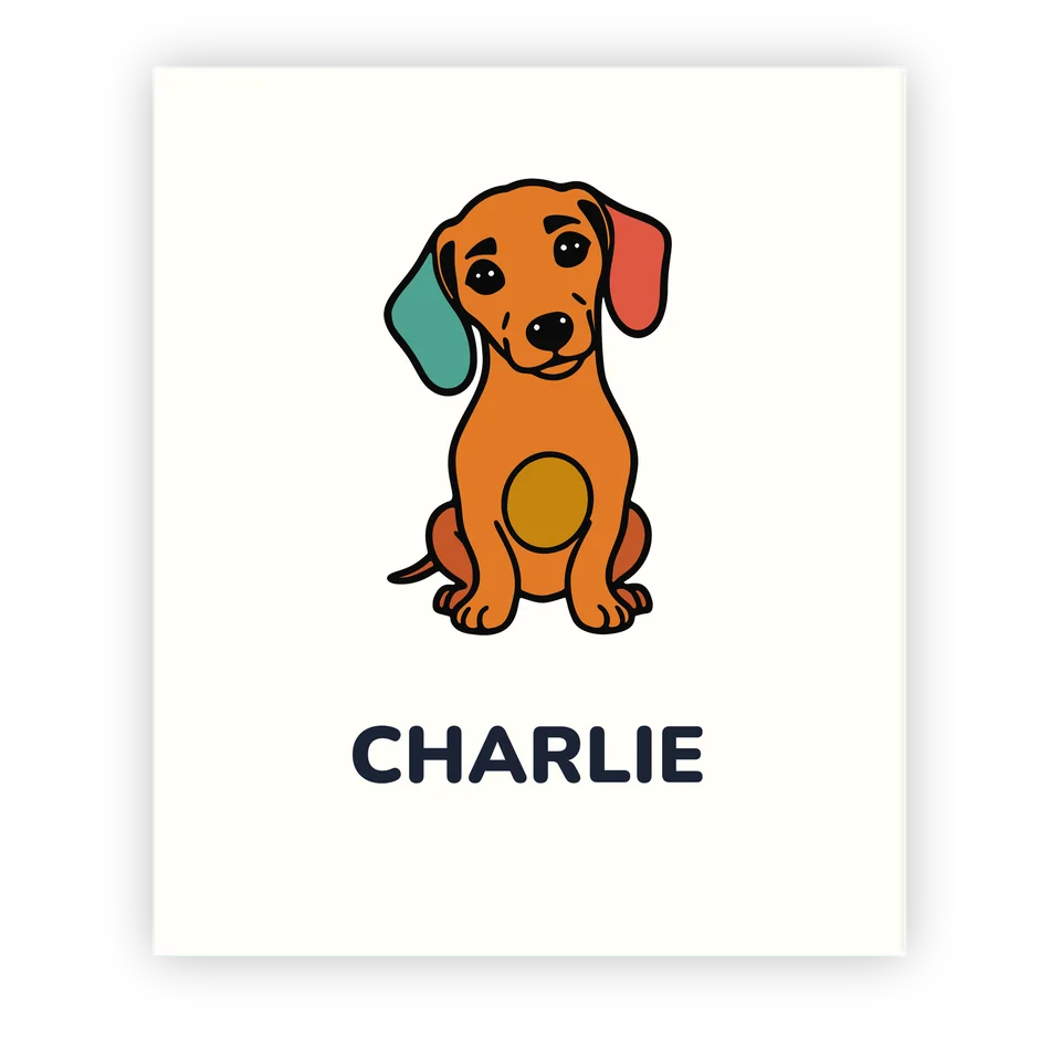 Dachshund Colouring Book
