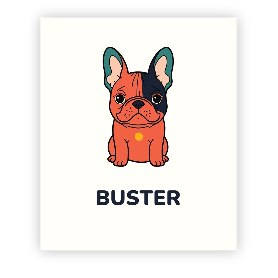 French Bulldog Colouring Book