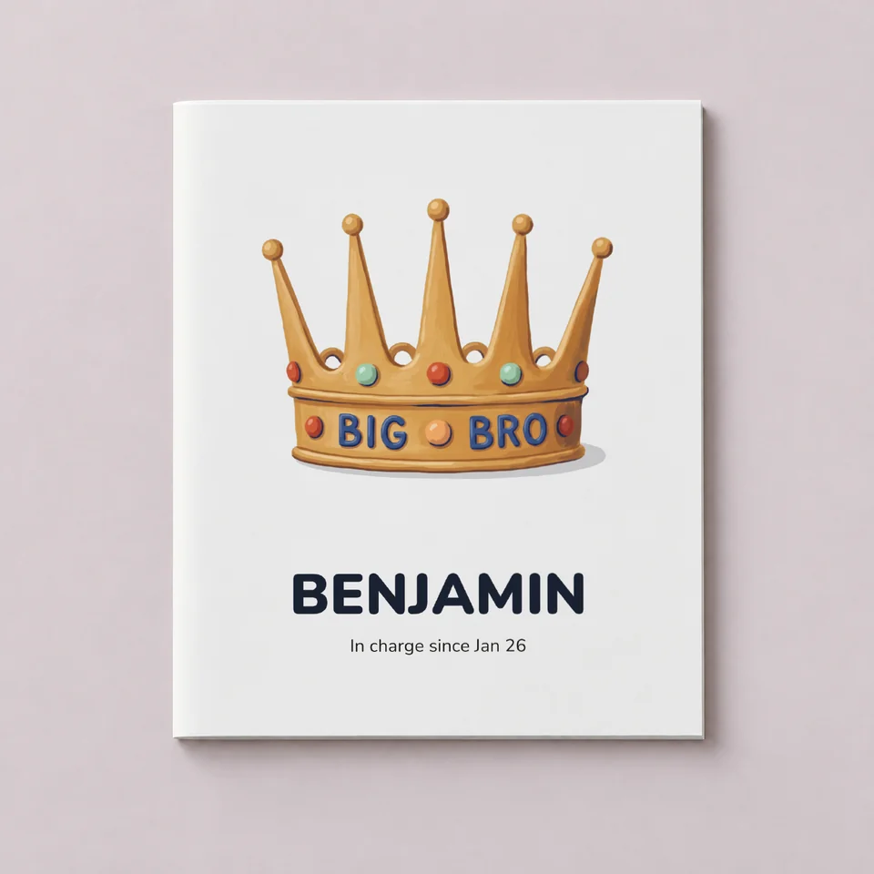 Big Brother Colouring Book