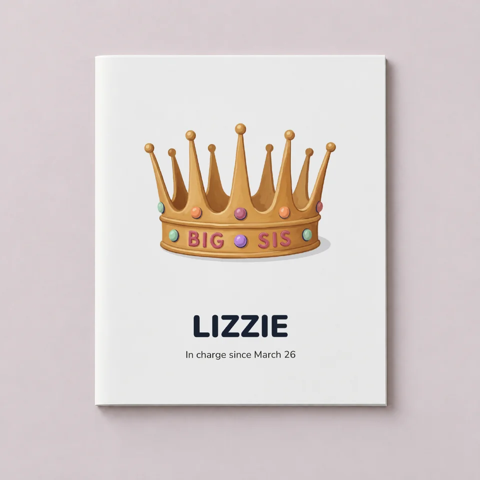 Big Sister Colouring Book