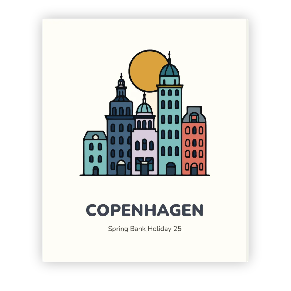 City Break Colouring Book