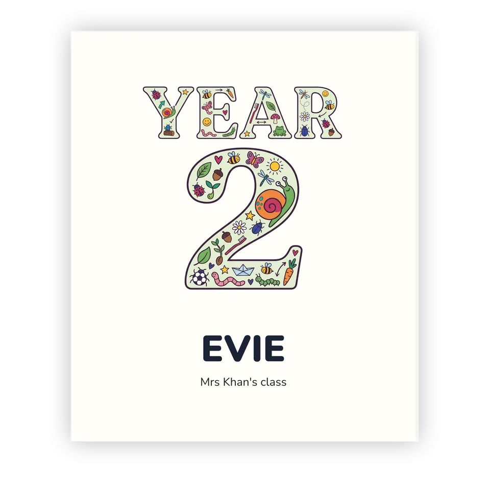 Year 2 Colouring Book