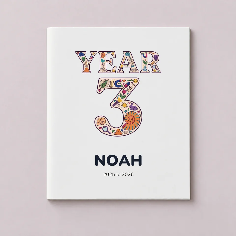 Year 3 Colouring Book