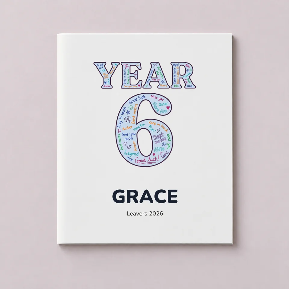 Year 6 Colouring Book