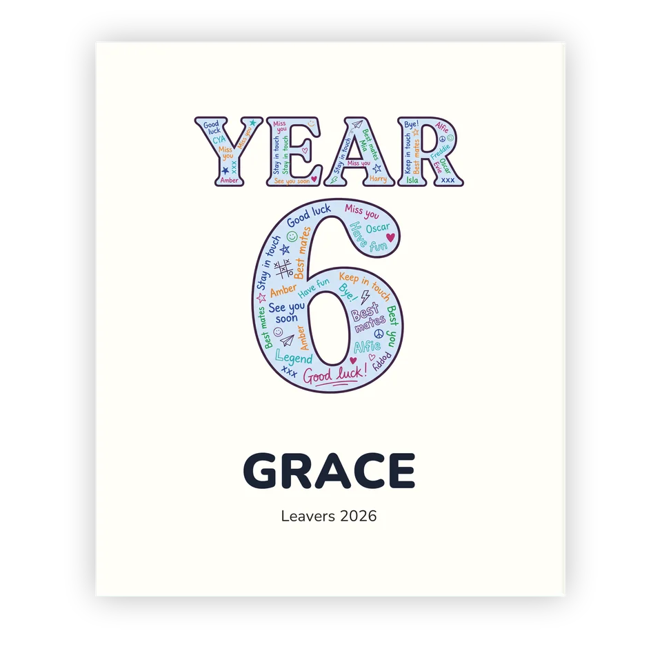 Year 6 Colouring Book